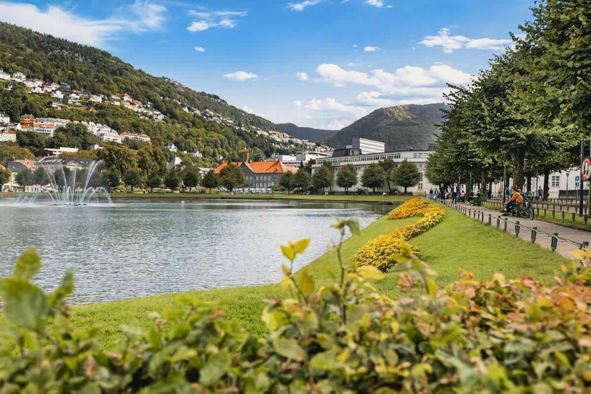 Dinbnb Homes I #1 Bnb In Bergen I Jacuzzi & Parking & Location Exterior foto